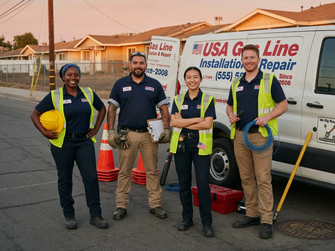Gas Line Installation company in Round O, SC